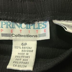Principles Petite Black Trousers